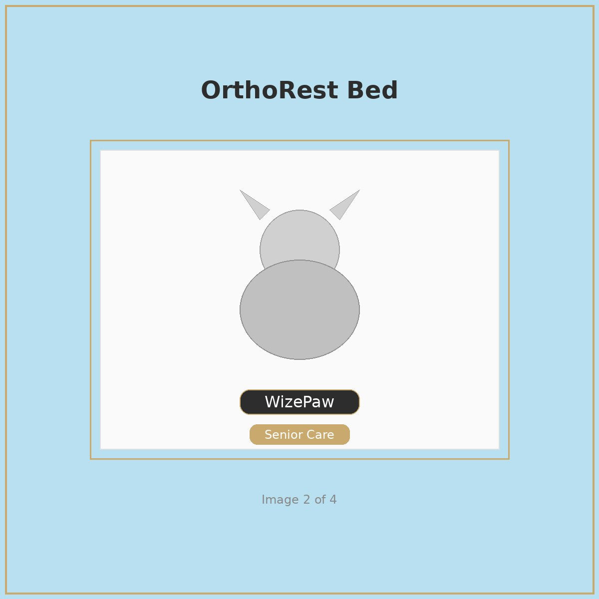 WizePaw OrthoRest Bed
