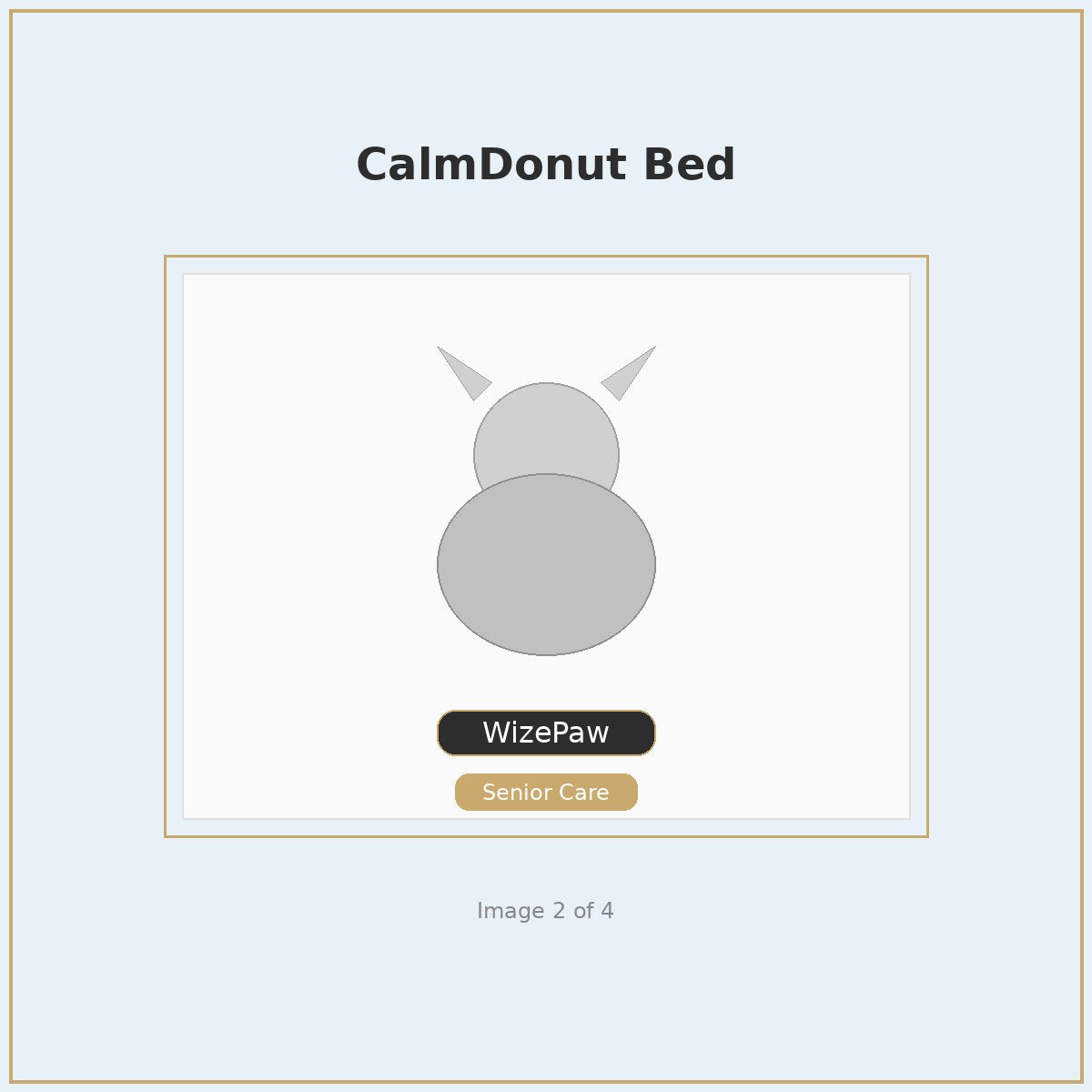 WizePaw CalmDonut Bed