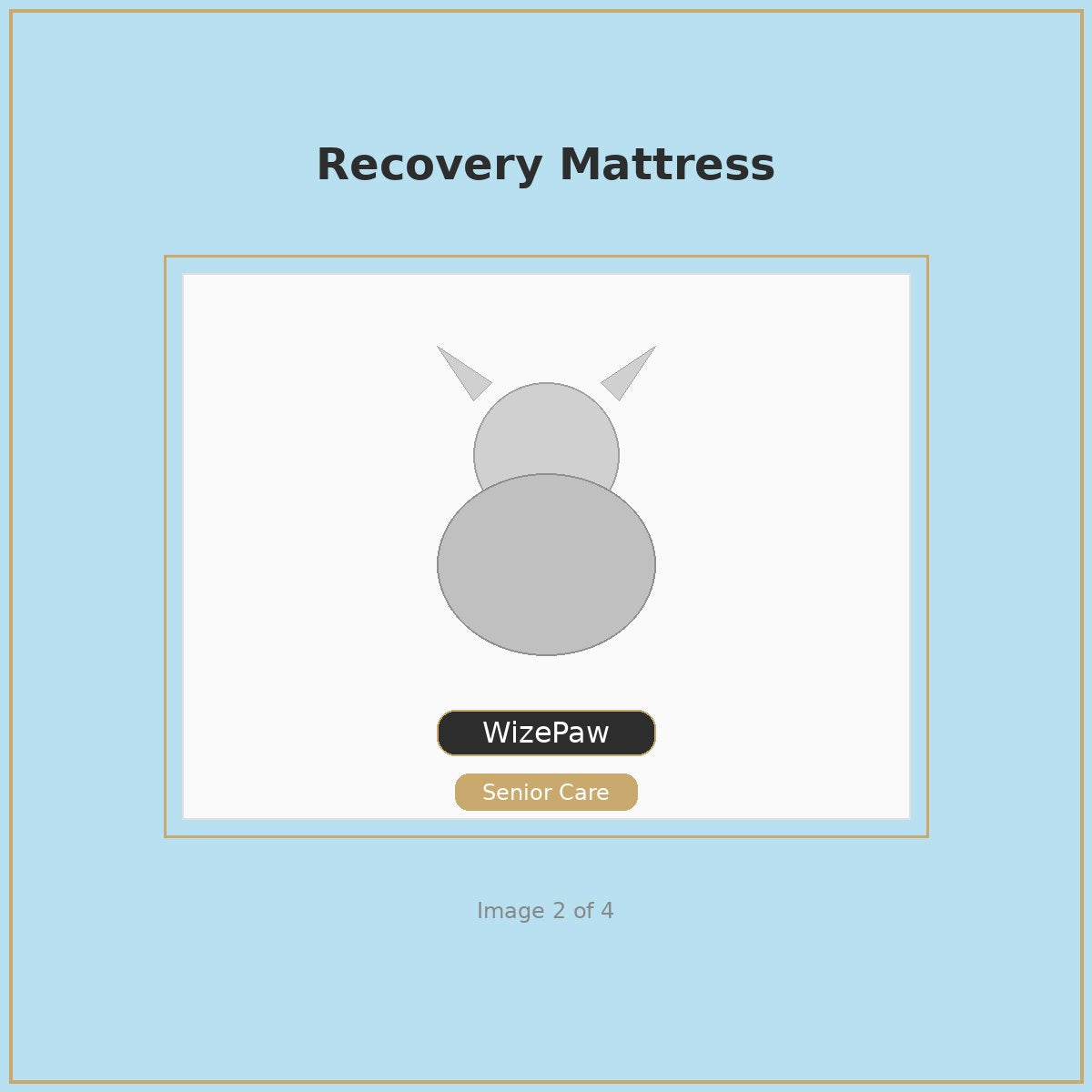 WizePaw Recovery Mattress