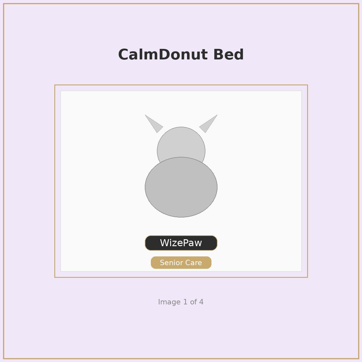 WizePaw CalmDonut Bed